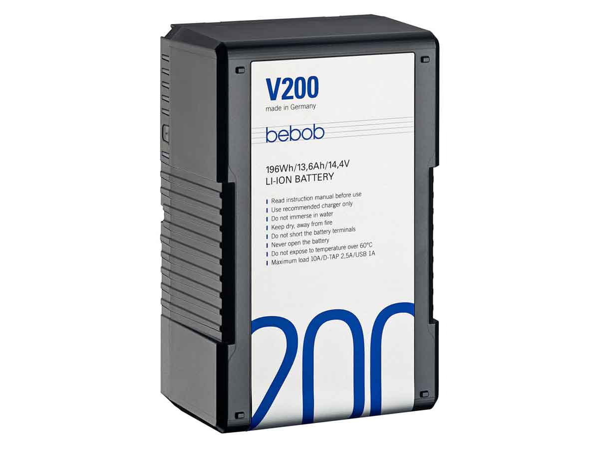 Bebob V200 V-Mount battery 14.4V / 13,6Ah / 196Wh