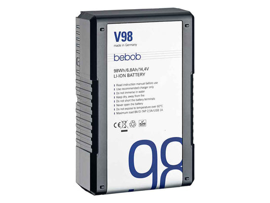 Bebob V98 V-Mount battery 14.4V / 6,8Ah / 98Wh