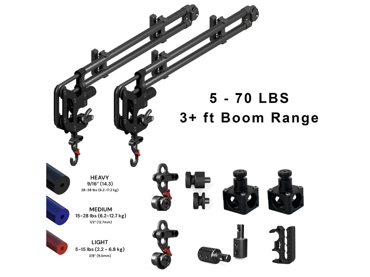 BLKBRD Mantis Dual Tube Slingshot Bundle