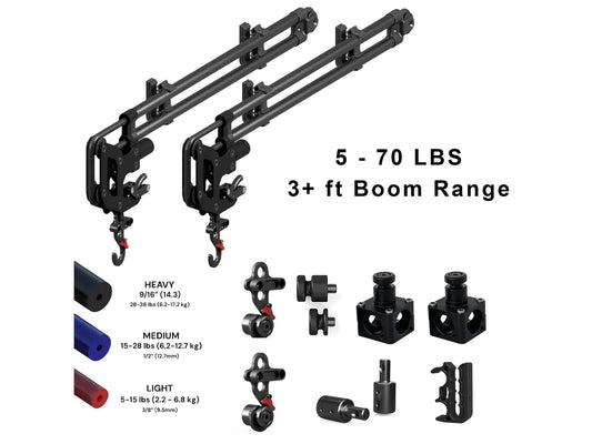BLKBRD Mantis Dual Tube Slingshot Bundle