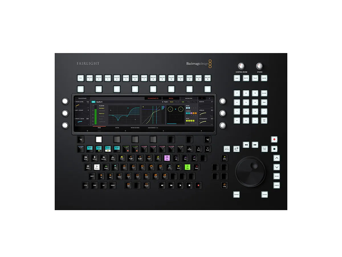 Blackmagic Design Fairlight Console Audio Editor
