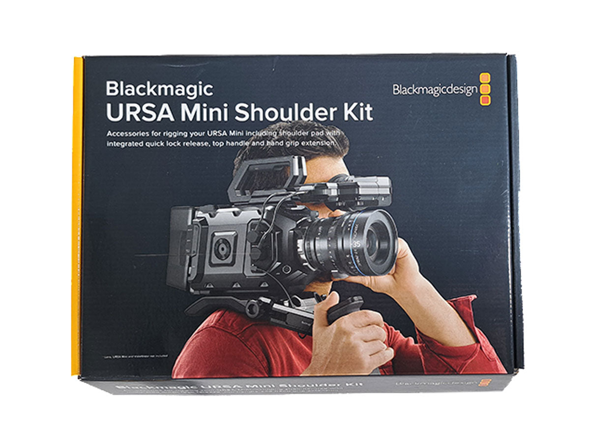 Box Open - Blackmagic URSA Mini Shoulder Kit
