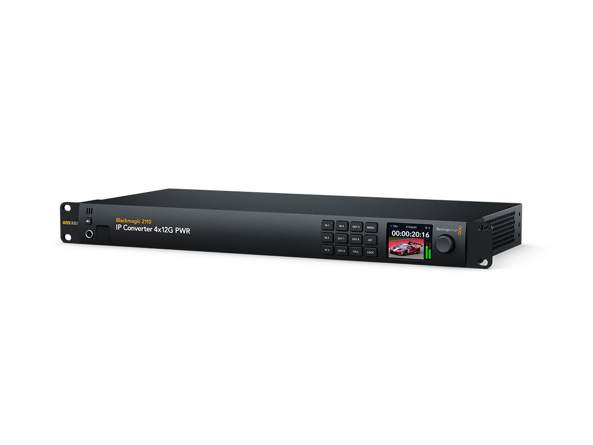 Blackmagic Design 2110 IP Converter 4x12G PWR