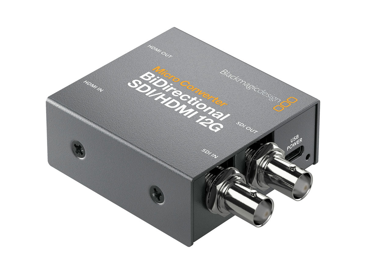 Blackmagic Design Micro Converter BiDirect SDI/HDMI 12G w/Power Supply