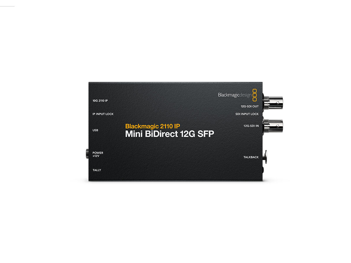 Blackmagic Design 2110 IP Mini BiDirect 12G SFP