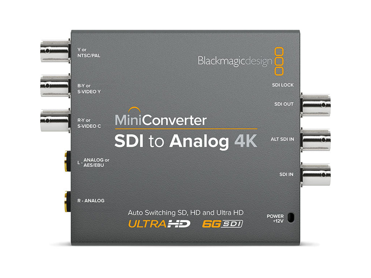 Blackmagic Design Mini Converter SDI to Analog 4K