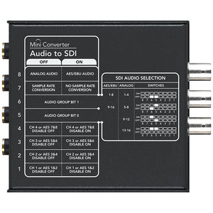 Blackmagic Design Mini Converter Audio to SDI