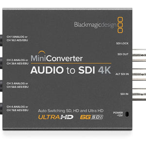 Blackmagic Design Mini Converter Audio to SDI 4K