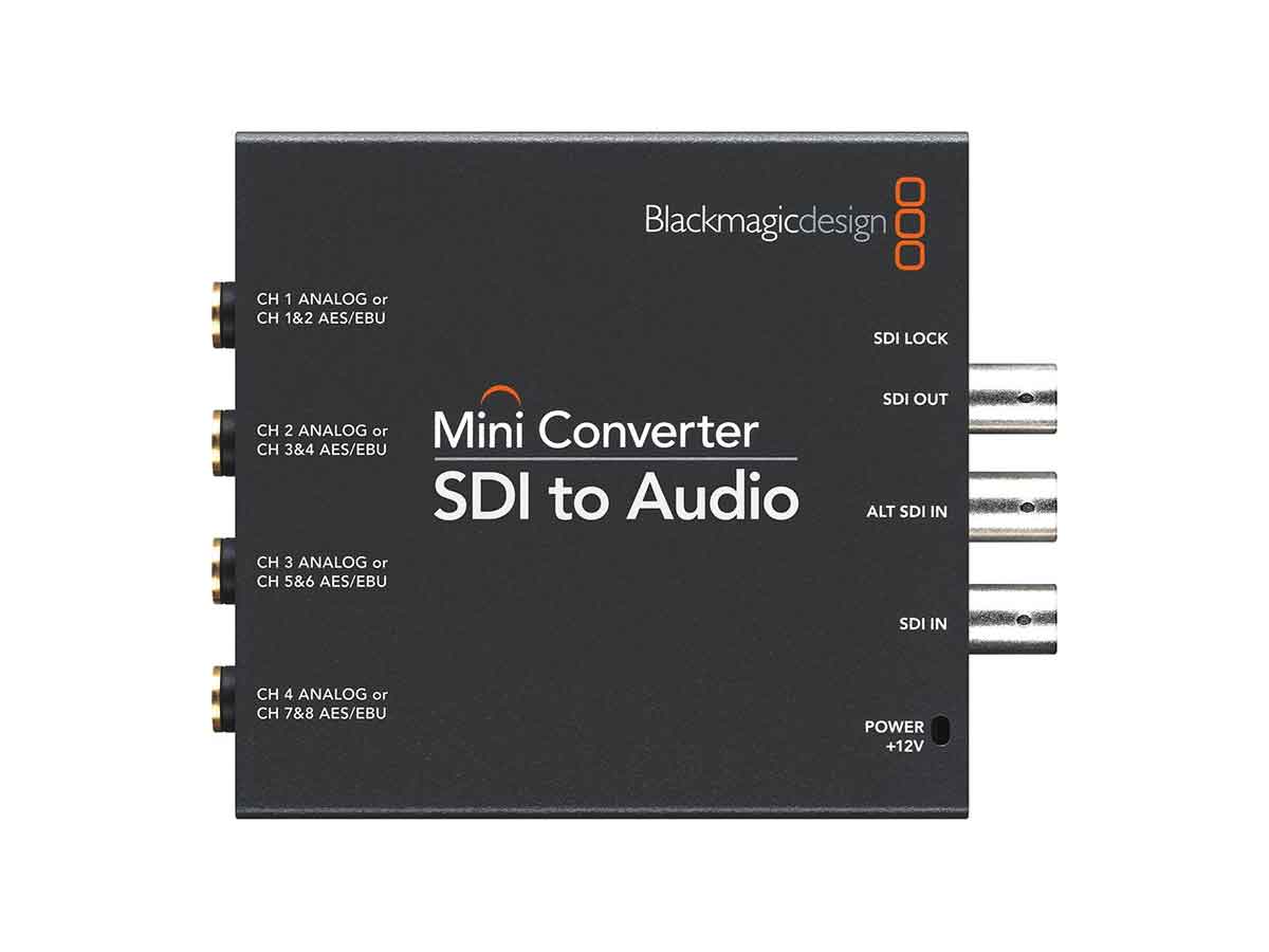 Blackmagic Design Mini Converter SDI to Audio