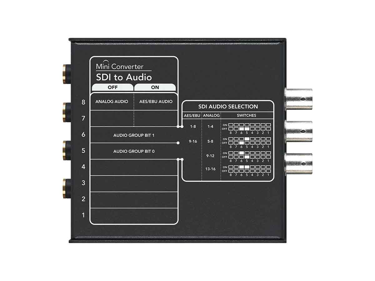 Blackmagic Design Mini Converter SDI to Audio