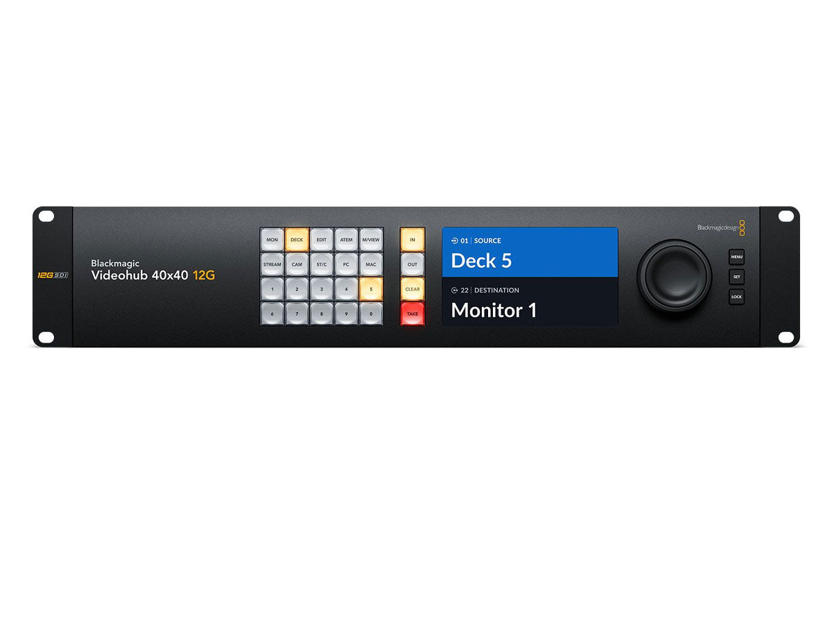 Blackmagic Videohub 40x40 12G