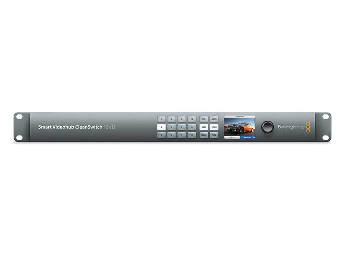 Blackmagic Smart Videohub Cleanswitch 12x12