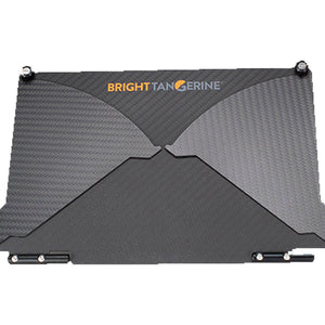 Bright Tangerine Carbon Fibre Top Flag (Misfit Kick)