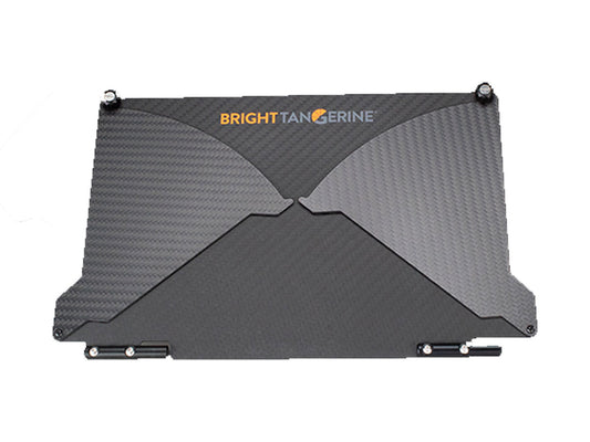 Bright Tangerine Carbon Fibre Top Flag (Misfit Kick)