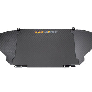 Bright Tangerine Carbon Fibre Top Flag (Misfit Kick)