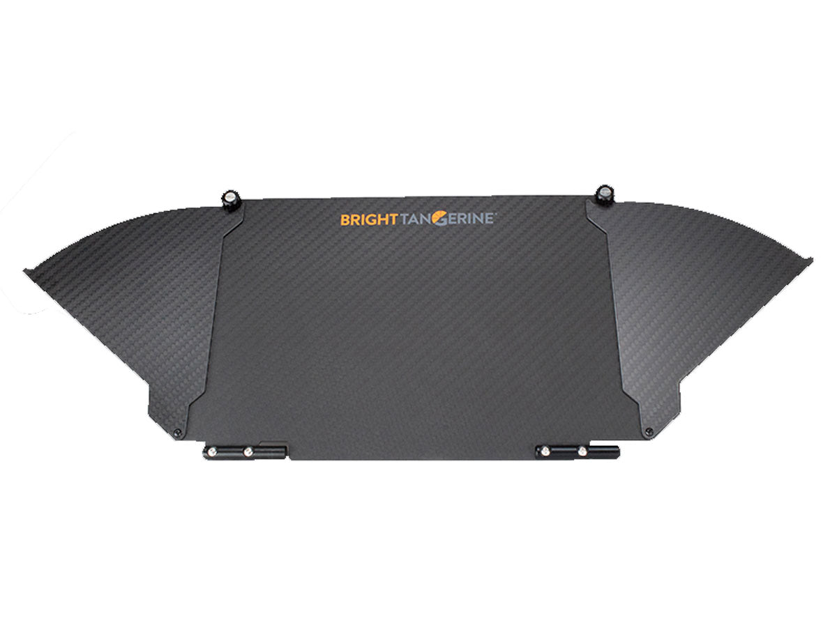 Bright Tangerine Carbon Fibre Top Flag (Misfit Kick)