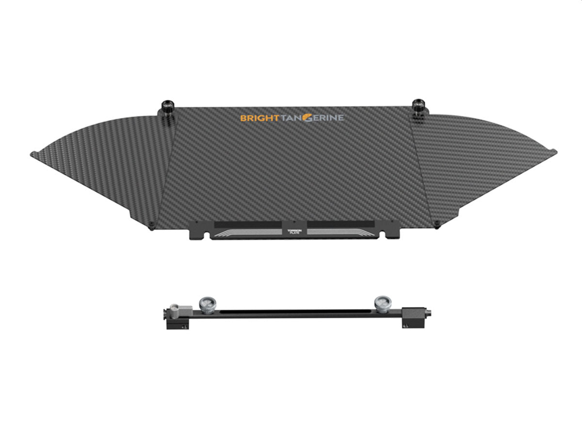 Bright Tangerine Carbon Fibre Bottom Flag (Misfit Kick & 360 Mk II)