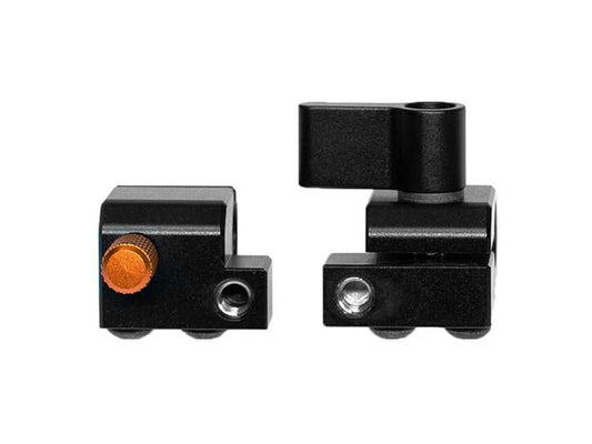 Bright Tangerine Cine Tape Rangefinder Mounting Brackets