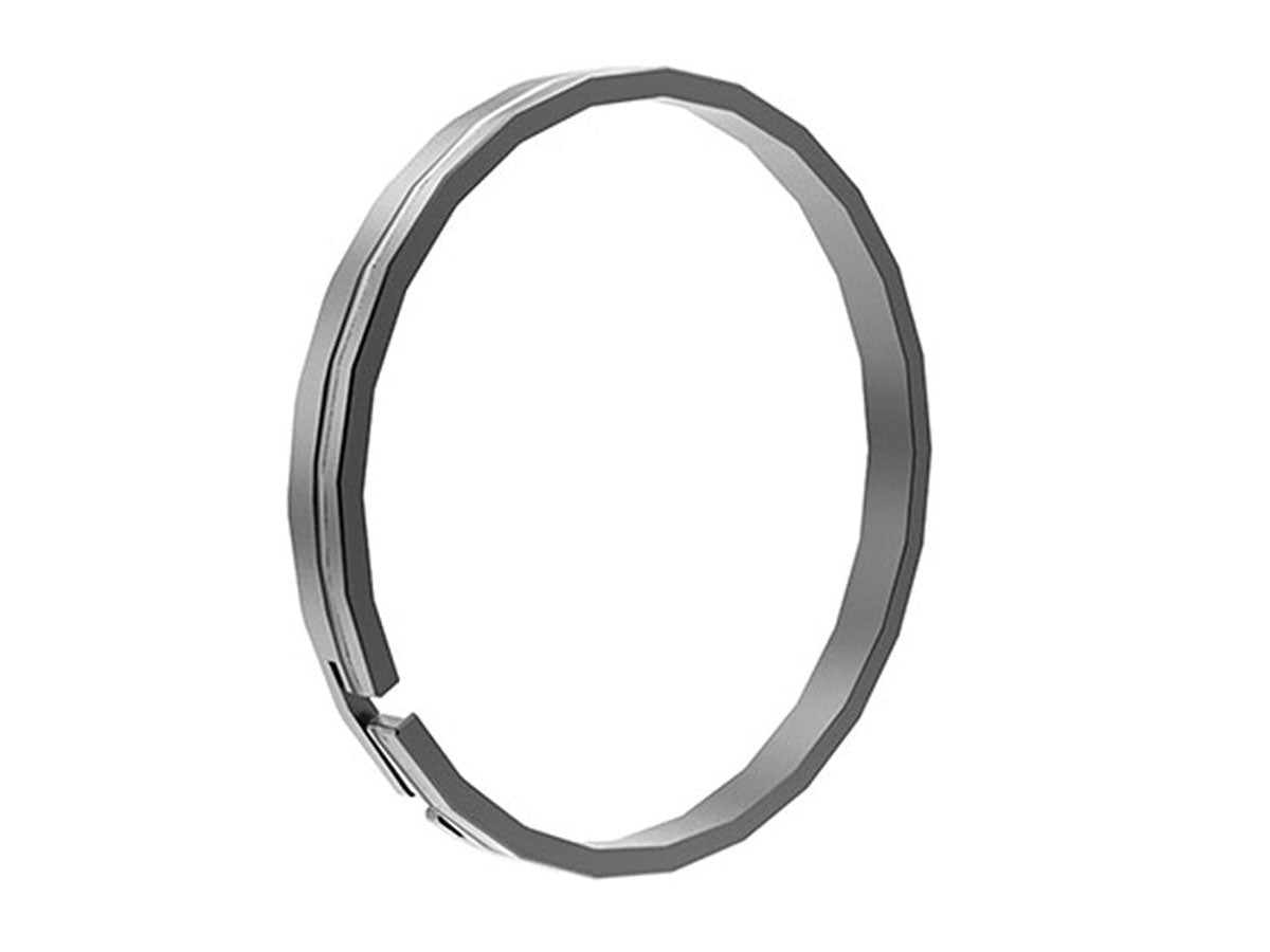 Bright Tangerine 143-134mm Clamp on Ring