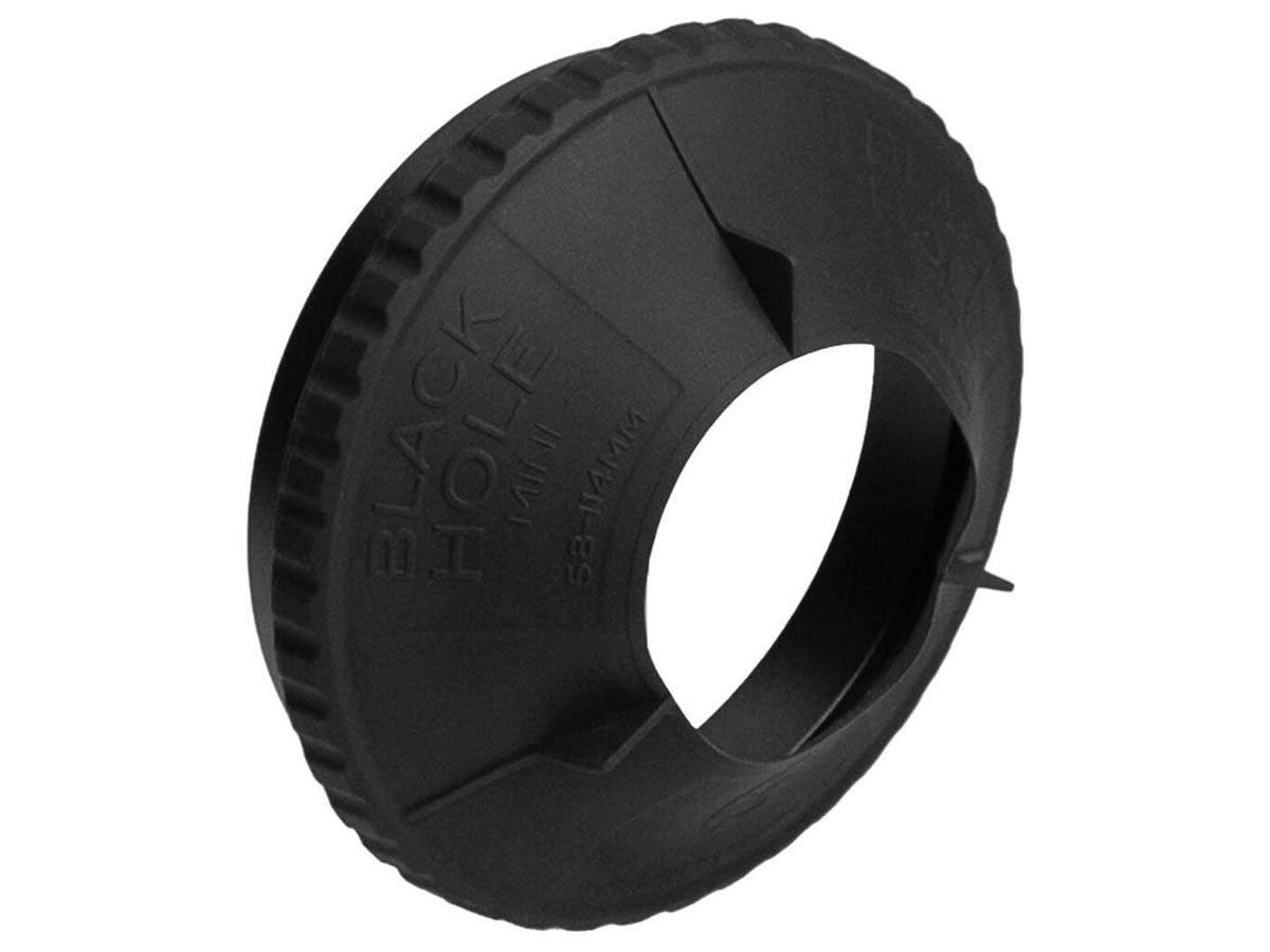 Bright Tangerine Black Hole Mini Rubber (114mm)