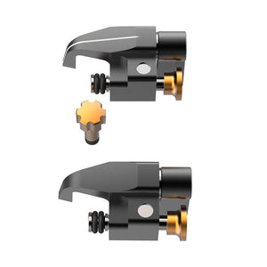 Bright Tangerine Revolvr Atom Soft/Hard Stop (2-Pack)