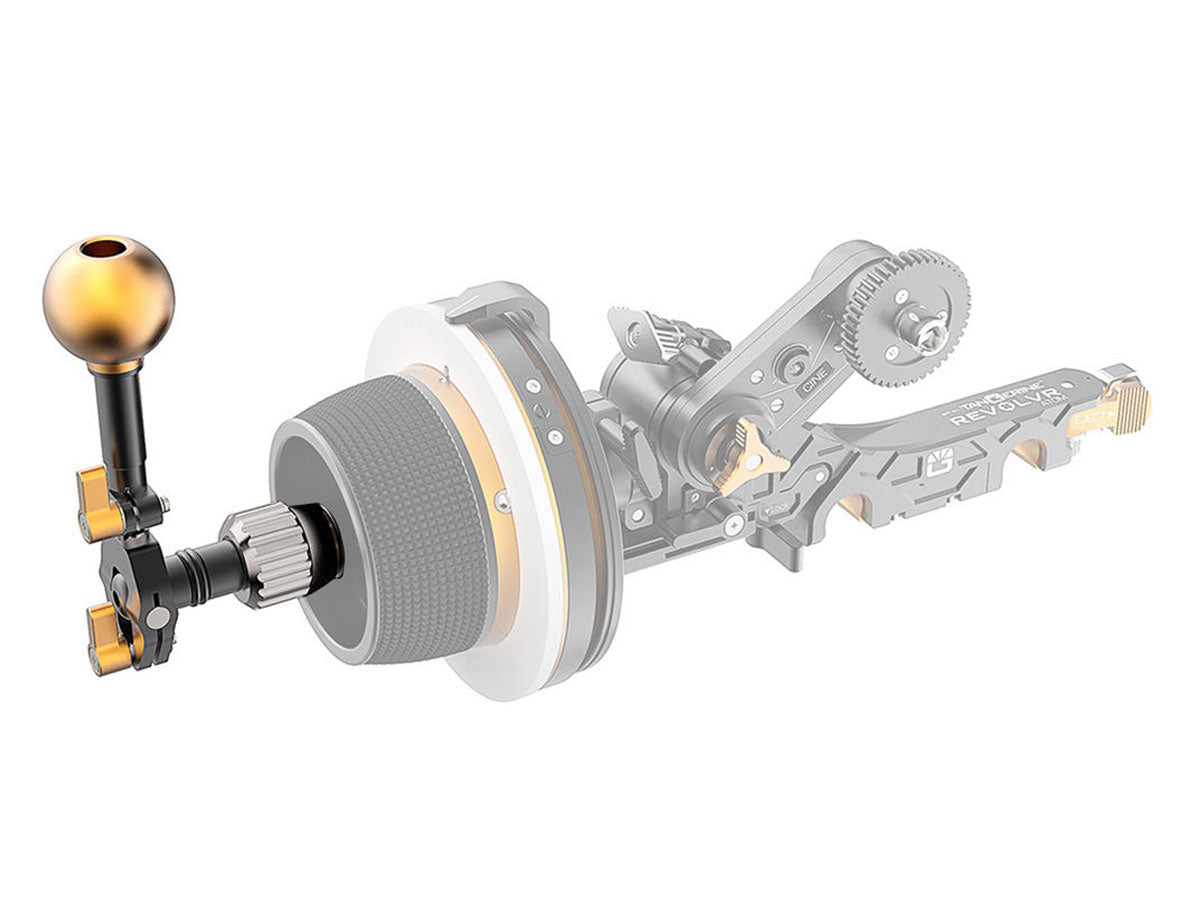 Bright Tangerine 4D Speed Crank with Zero Backlash Coupling