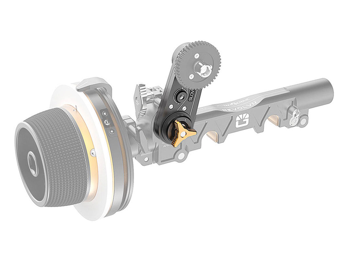 Bright Tangerine Revolvr Follow Focus Slow Swing Arm (1:1 Ratio)