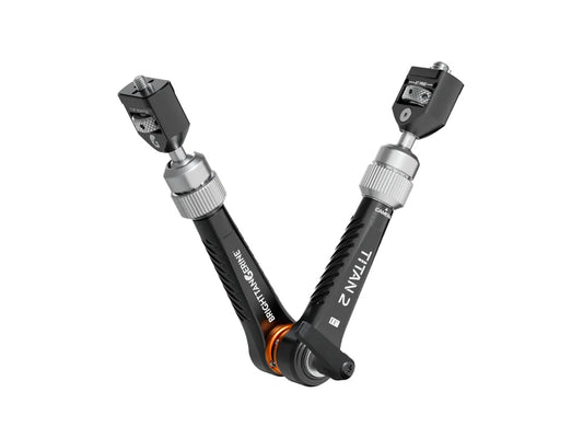 Bright Tangerine Titan Arm 2 (3/8" AT - 1/4" AT) - London Fog