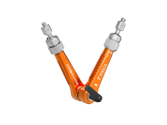 Bright Tangerine Titan Arm 2 (3/8" - 1/4") - Tangerine