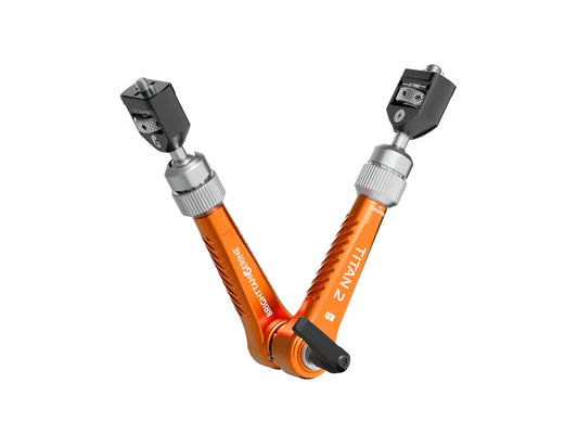 Bright Tangerine Titan Arm 2 (3/8" AT - 1/4" AT) - Tangerine