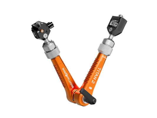 Bright Tangerine Titan Arm 2 (3/8" AT - NATO QR) - Tangerine