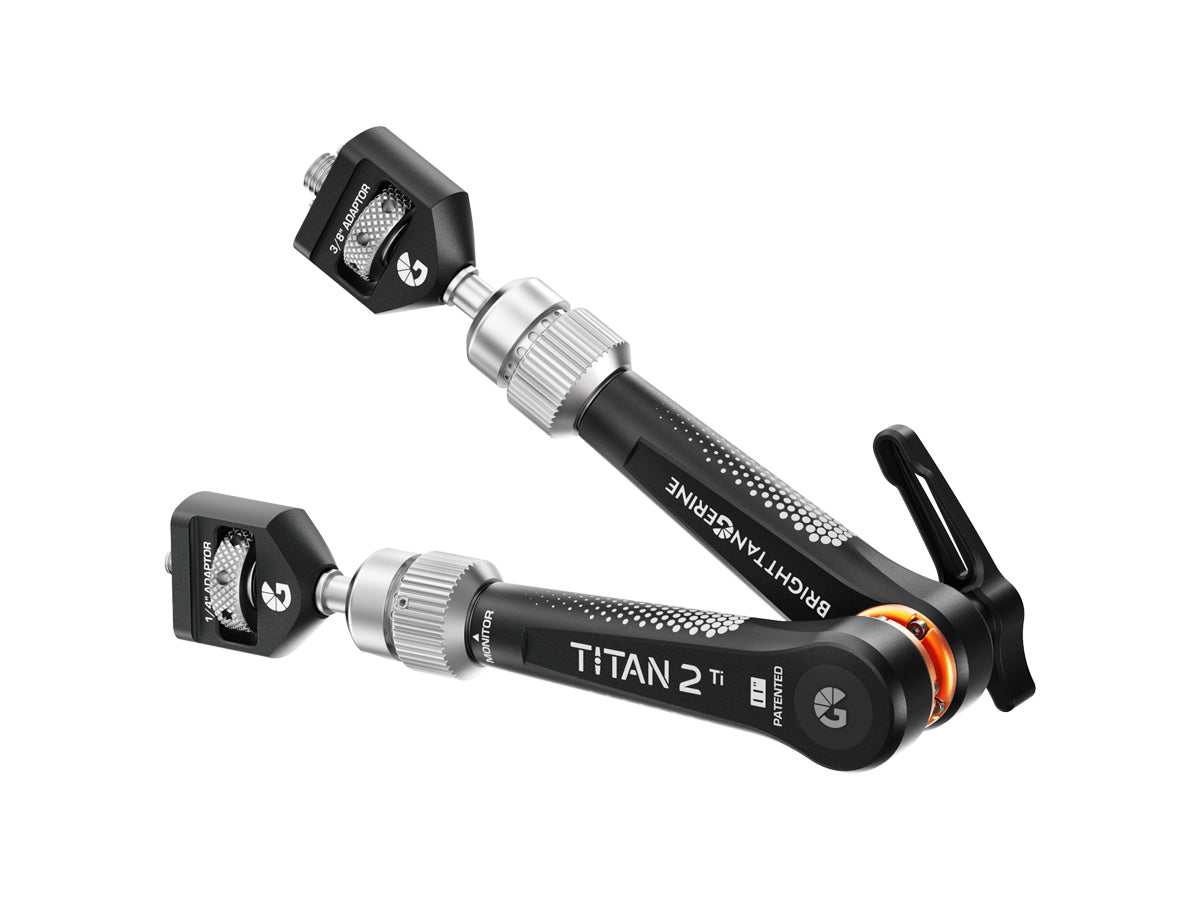 Bright Tangerine Titan Arm 2 Ti (3/8" AT - 1/4" AT) - London Fog