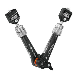 Bright Tangerine Titan Arm 2 Ti (3/8" AT - 1/4" AT) - London Fog