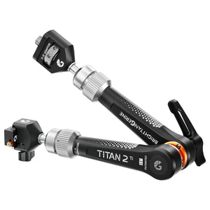 Bright Tangerine Titan Arm 2 Ti (3/8" AT - NATO QR) - London Fog