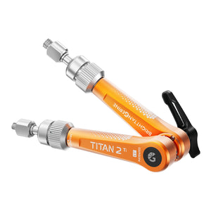 Bright Tangerine Titan Arm 2 Ti (3/8" - 1/4") - Tangerine