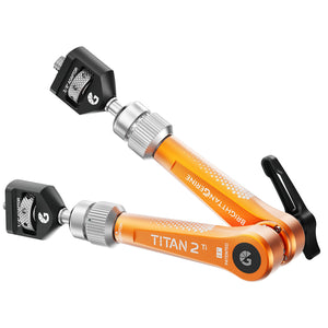 Bright Tangerine Titan Arm 2 Ti (3/8" AT - 1/4" AT) - Tangerine