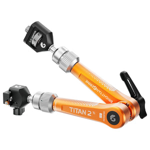Bright Tangerine Titan Arm 2 Ti (3/8" AT - NATO QR) - Tangerine