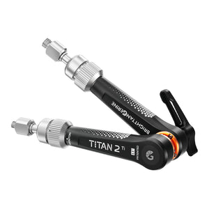 Bright Tangerine Titan Arm 2 Ti (3/8" - 1/4") - London Fog