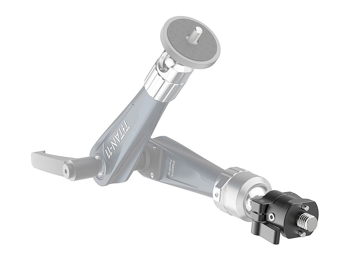 Bright  Tangerine 3/8" Anti-Twist Quick Release Bracket