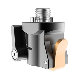 Bright  Tangerine 3/8" Anti-Twist Quick Release Bracket
