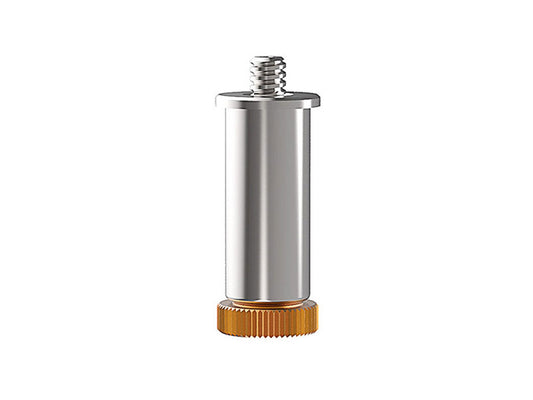 Bright Tangerine 1/4" Support Post for 15mm LWS Lens Support - Morrissey