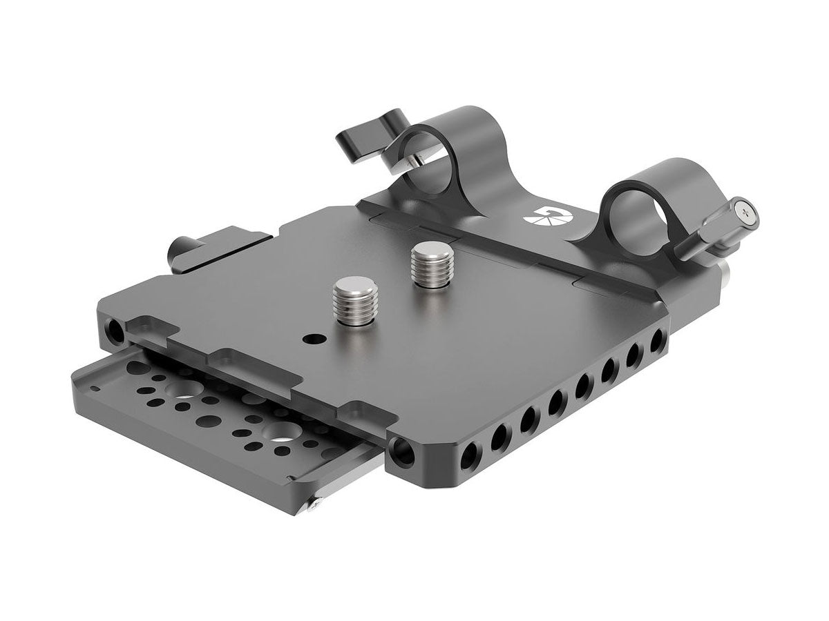 Bright Tangerine Left Field 15mm LWS Baseplate for DSMC2