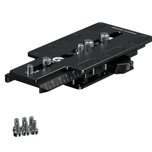 Bright Tangerine Manfrotto Riser Kit for 15mm Baseplate (RED V-RAPTOR)