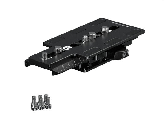 Bright Tangerine Manfrotto Riser Kit for 15mm Baseplate (RED V-RAPTOR)