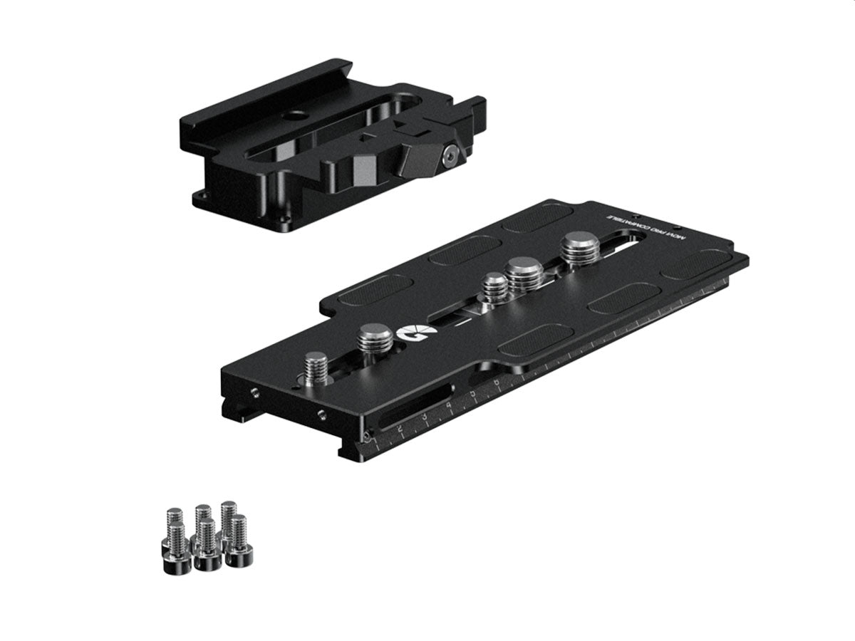 Bright Tangerine Movi Pro Riser Kit for 15mm Baseplate (RED V-RAPTOR)