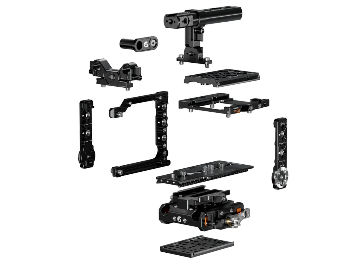 Bright Tangerine LeftField 3 Expert Kit for RED V-RAPTOR (DJI Ronin 2)
