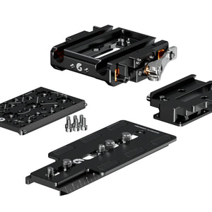 Bright Tangerine LeftField 3 QR Baseplate (DJI RS 2 & RS 3) for RED V-RAPTOR