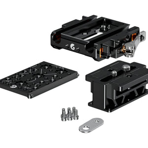 Bright Tangerine LeftField 3 QR Baseplate (Standard) for RED KOMODO & KOMODO-X