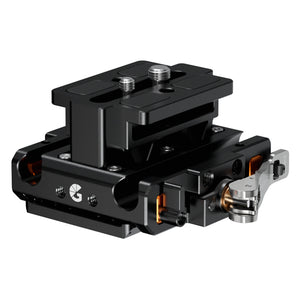 Bright Tangerine LeftField 3 QR Baseplate (Standard) for RED KOMODO & KOMODO-X
