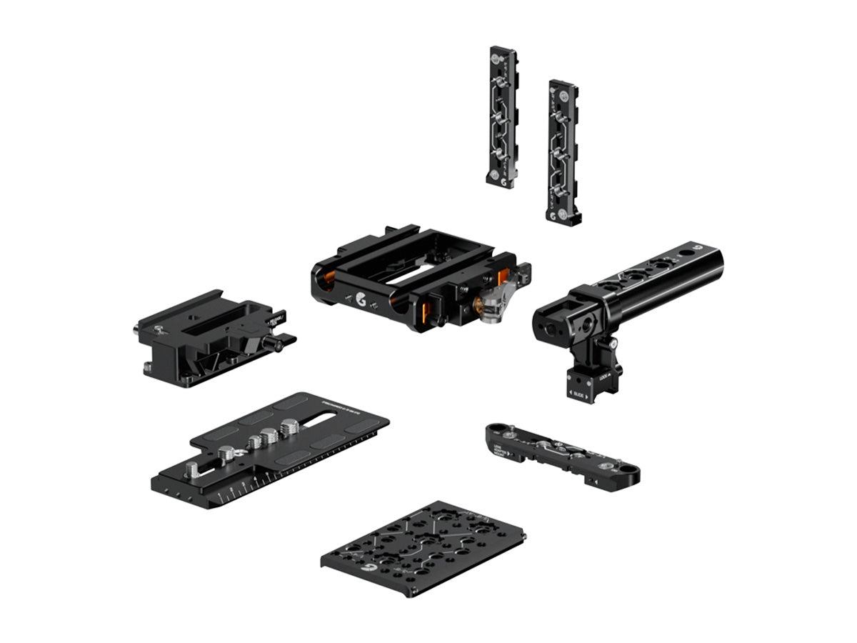 Bright Tangerine LeftField 3 Advanced Kit for RED KOMODO & KOMODO-X (DJI RS 2 & RS 3)